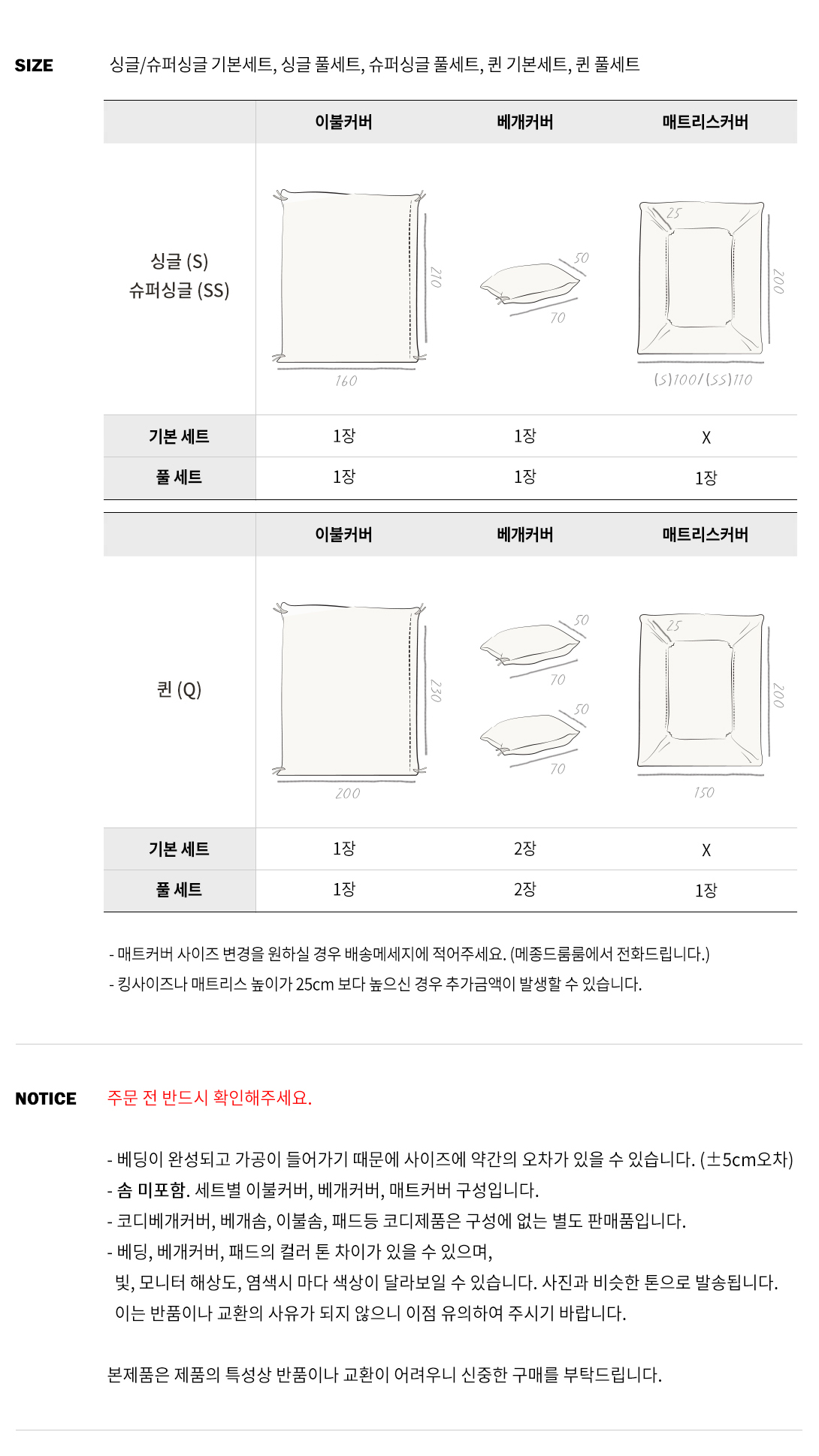 사이즈